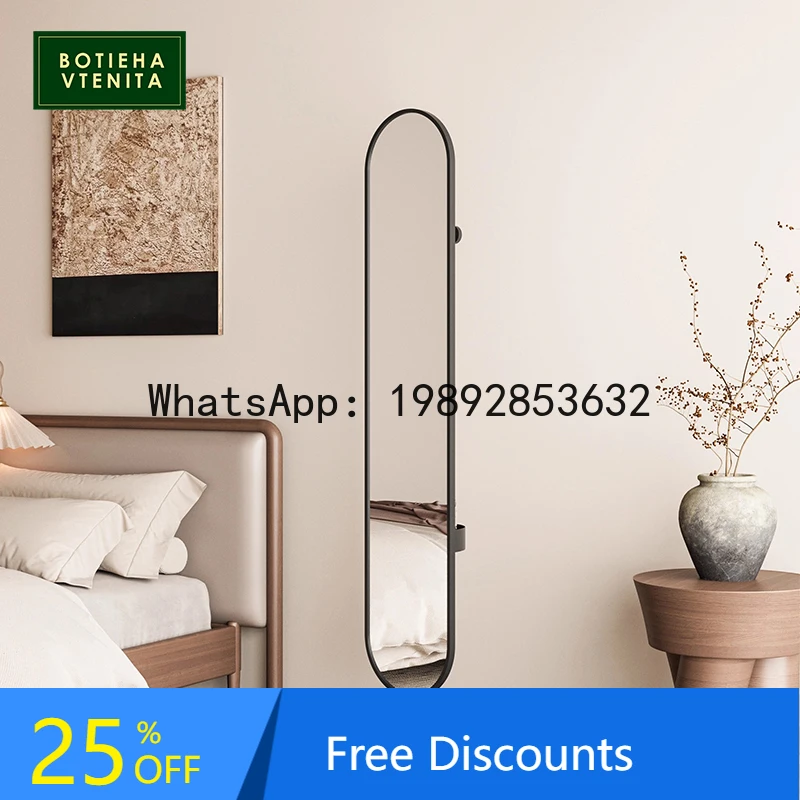 YFY High-End Rotatable Dressing Mirror for Home Bedroom with Integrated Clothes Rack and Floor Mirror