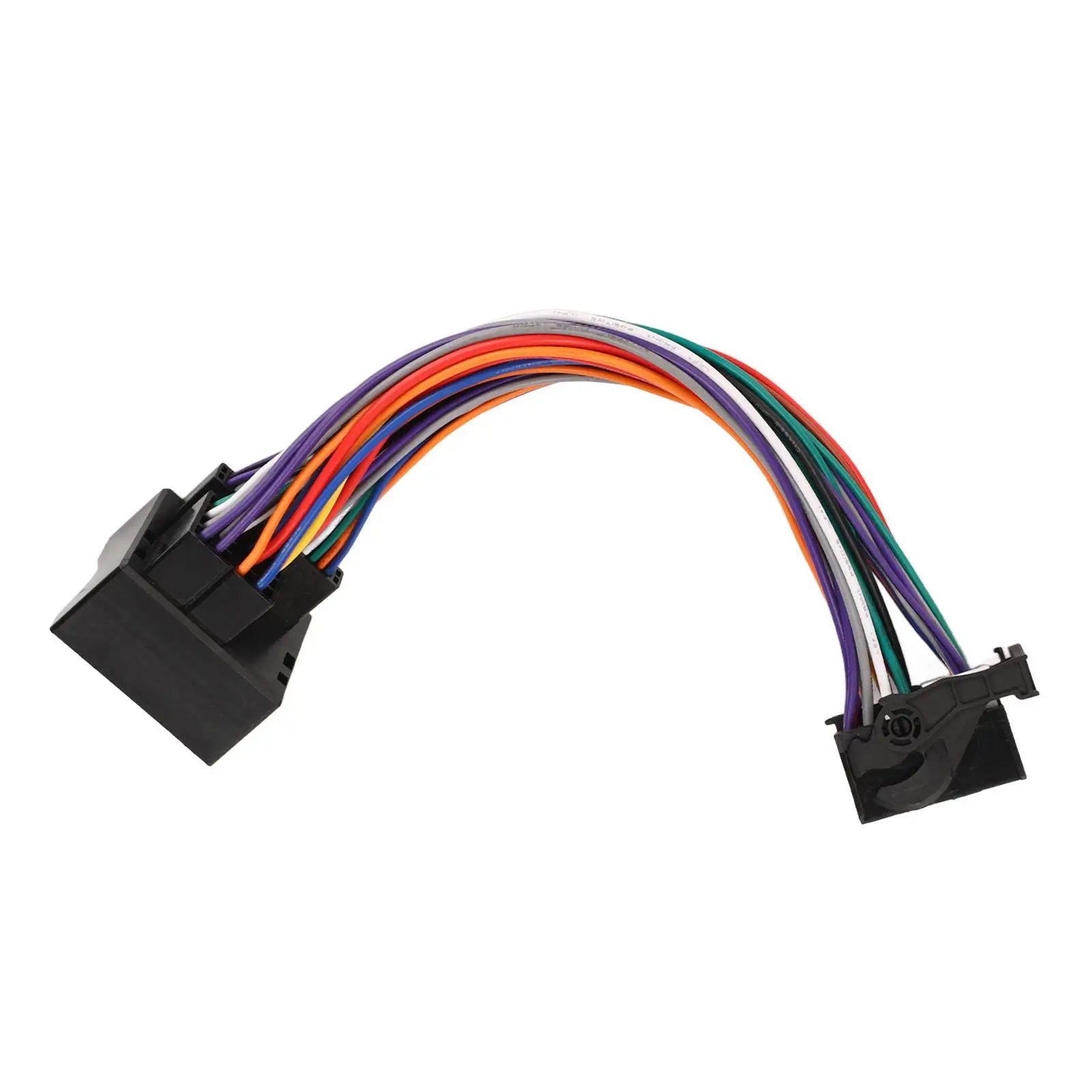 Car Radio Wire Harness 40 Pins Heat Resistant Stable Performance Wearproof PQ Extension Adapter Antiaging for repair