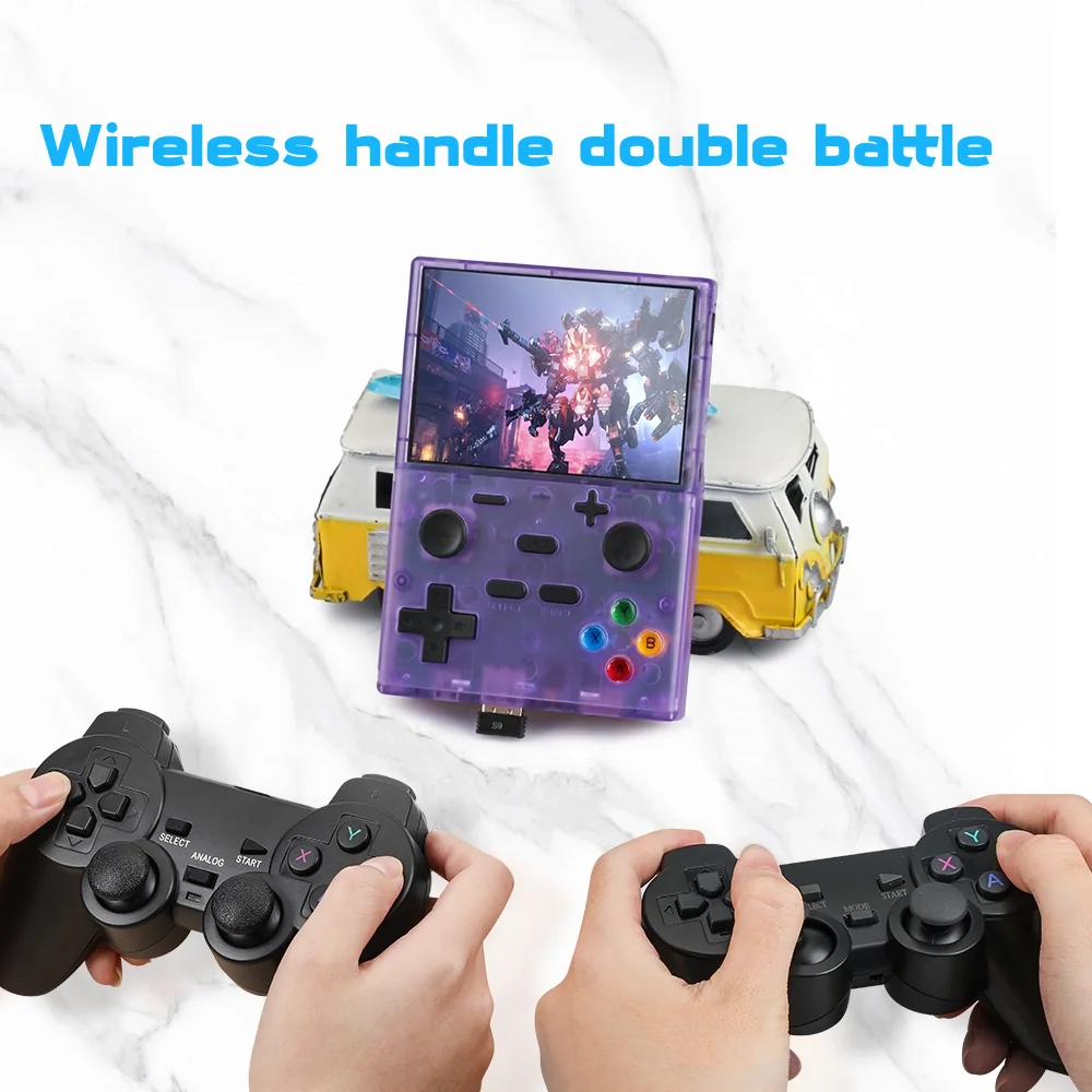 NOWOŚĆ XGB35 Linux System 3,5-calowy ekran IPS Przenośna retro przenośna konsola do gier wideo Konsola do gier Odtwarzacz wideo gra na telewizorze