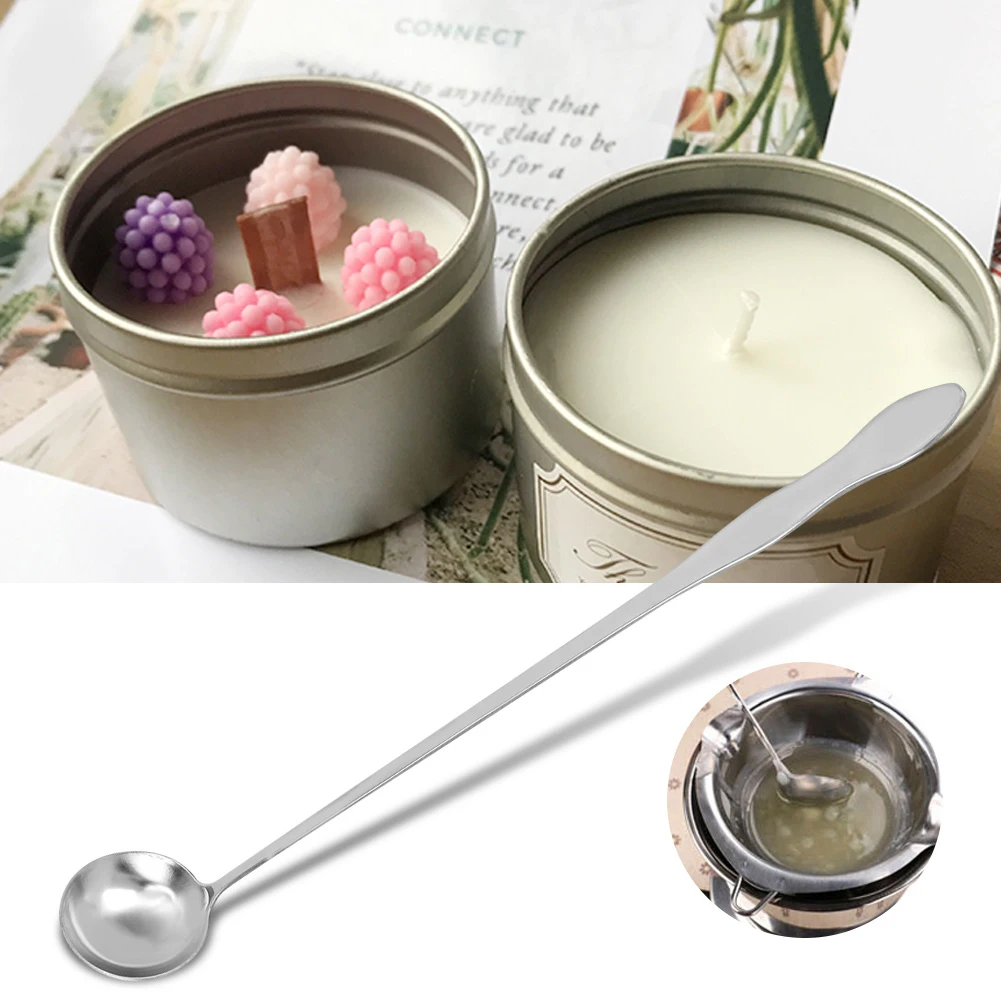 Multifunction Stainless Steel Long Handle Bar Mixing Spoon For Coffee Tea Candle