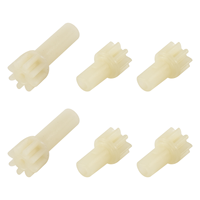 Practical 6Pcs K989-30 Driving Gear Kit Front Rear Pinion Gear for WLtoys K969 K979 K989 K999 1/28 RC Cars Spare Parts