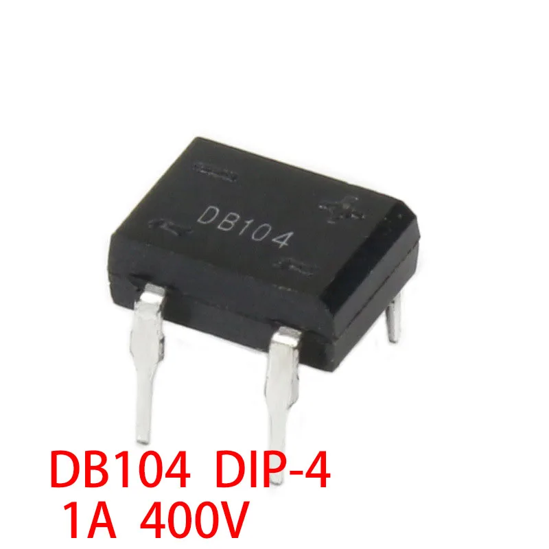 20PCS/LOT DB104 DIP-4 DB104S SMD-4 DBS 1A 400V Good quality Rectifier Bridge Stack In stock