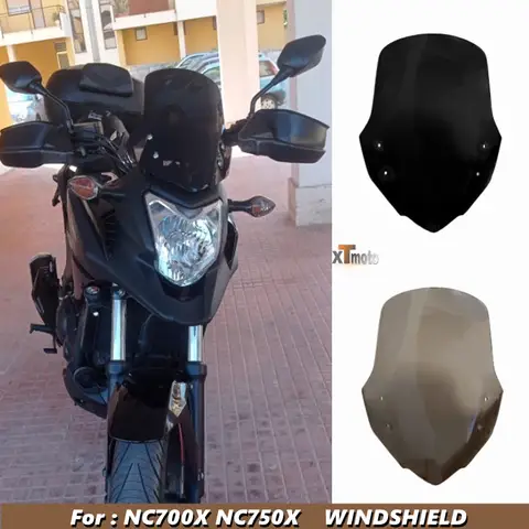 For Honda NC700X Motorcycle Windscreen Screen Windshield Fairing Accessories For Honda NC700X NC750X NC 750 700 X 2011-2015