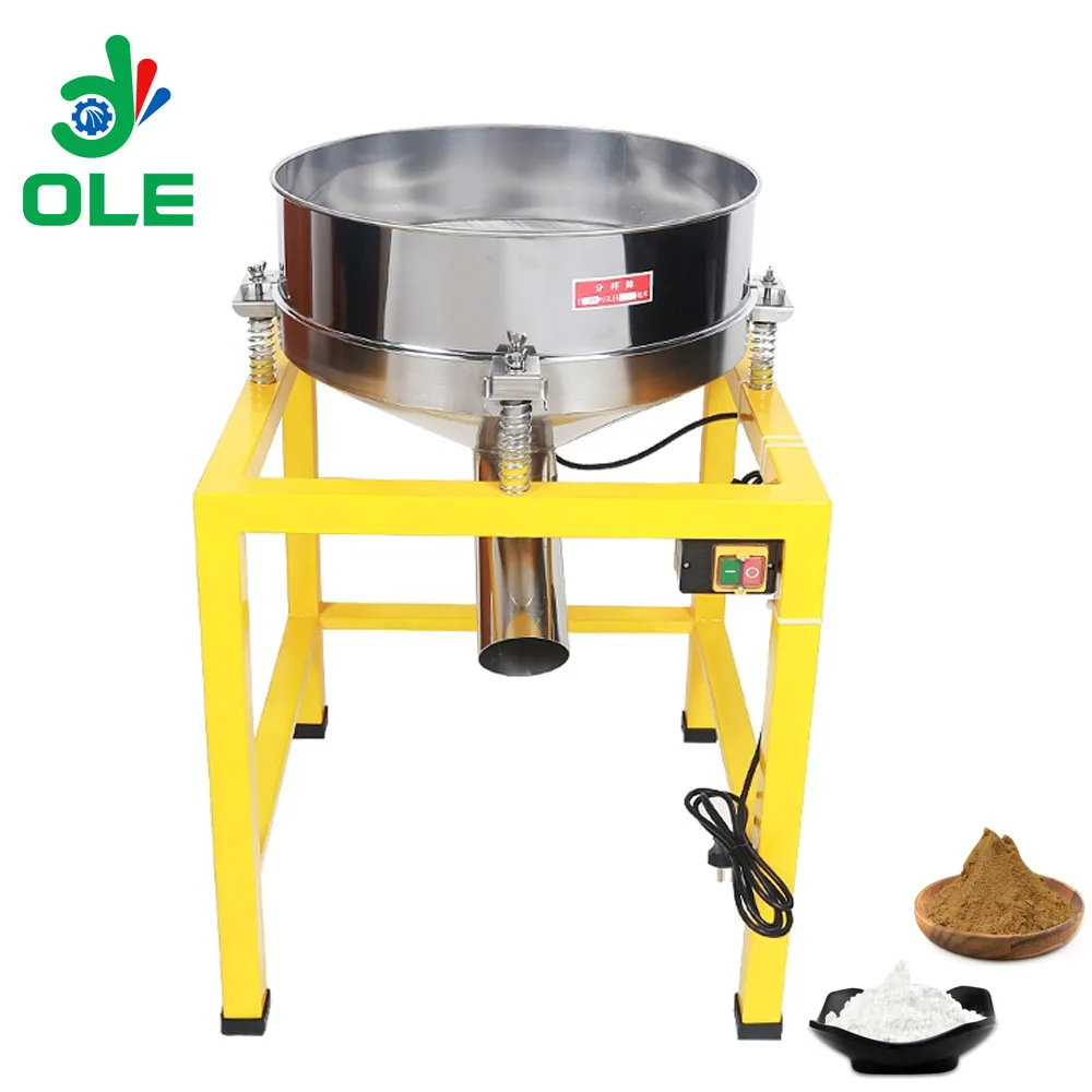 Food Industry Flour Powder Vibrating Screen Machine Rectangular Vibrator Screening Machine