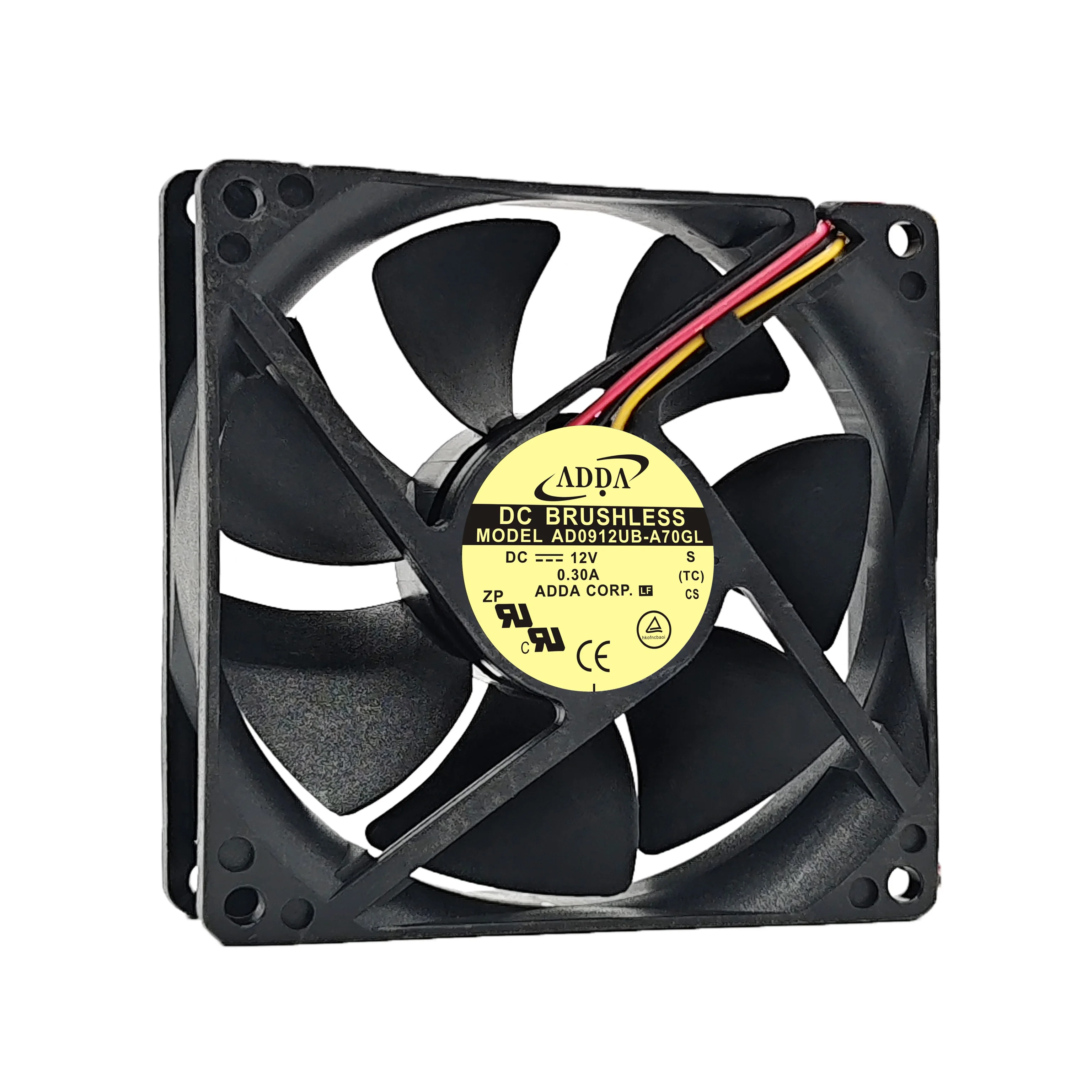 

ОРИГИНАЛЬНЫЙ AD0912UB-A70GL 12 В 0,30 А 9025 90*90*25 мм НОВЫЙ охлаждающий вентилятор-радиатор