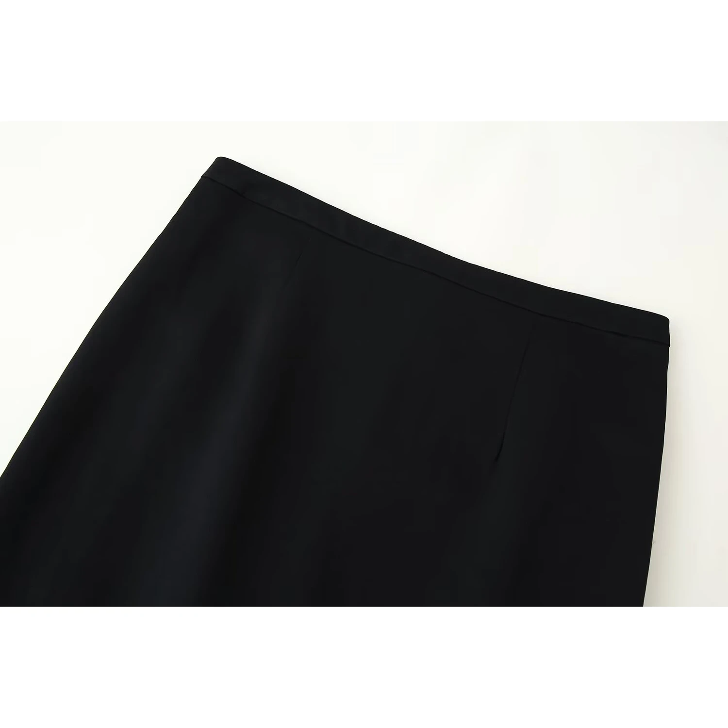 KASLEAD New Women's Fashion High-End Lace Skirt Versatile Straight Cut Loose Fit Polyester Fiber mid Waist Autumn Season
