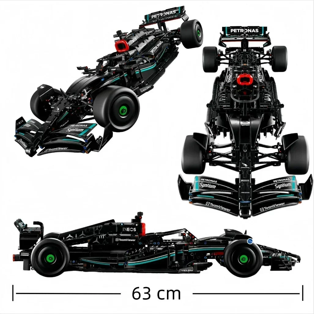 F1 سباق سلسلة W14 42171 الأداء MCL صيغة سباق 42141 RB20 42206 SF24 42207 نموذج سيارة خارقة بناء لعبة المكعبات