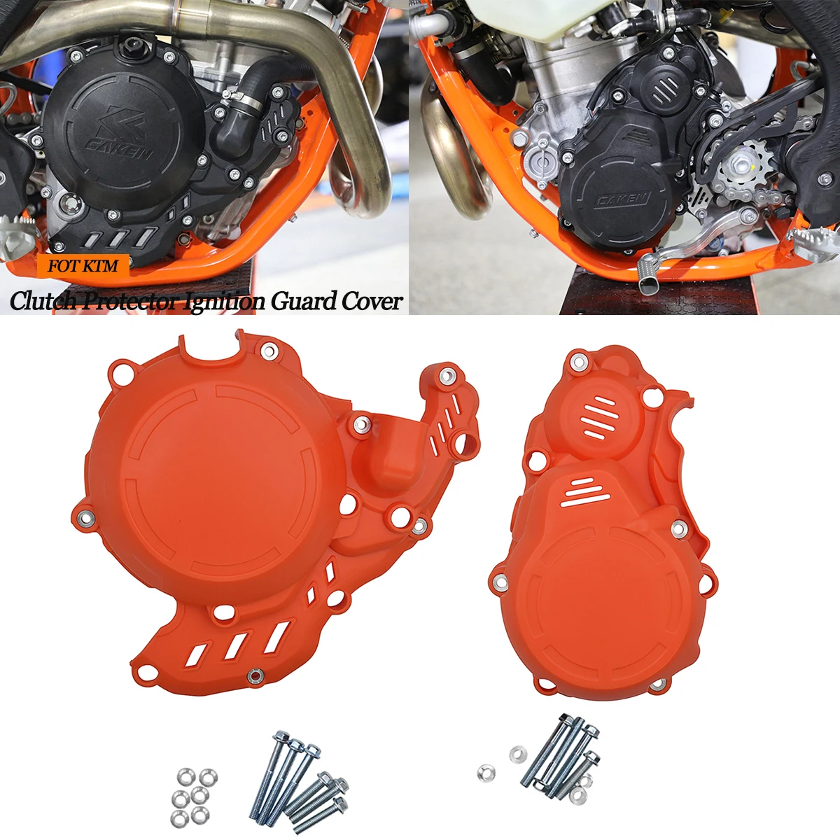 

Clutch Cover Guard Ignition Protector For GAS GAS EC250F EC350F 2021 For KTM EXCF250 EXCF350 XCFW350 For Husqvarna FE 250 350