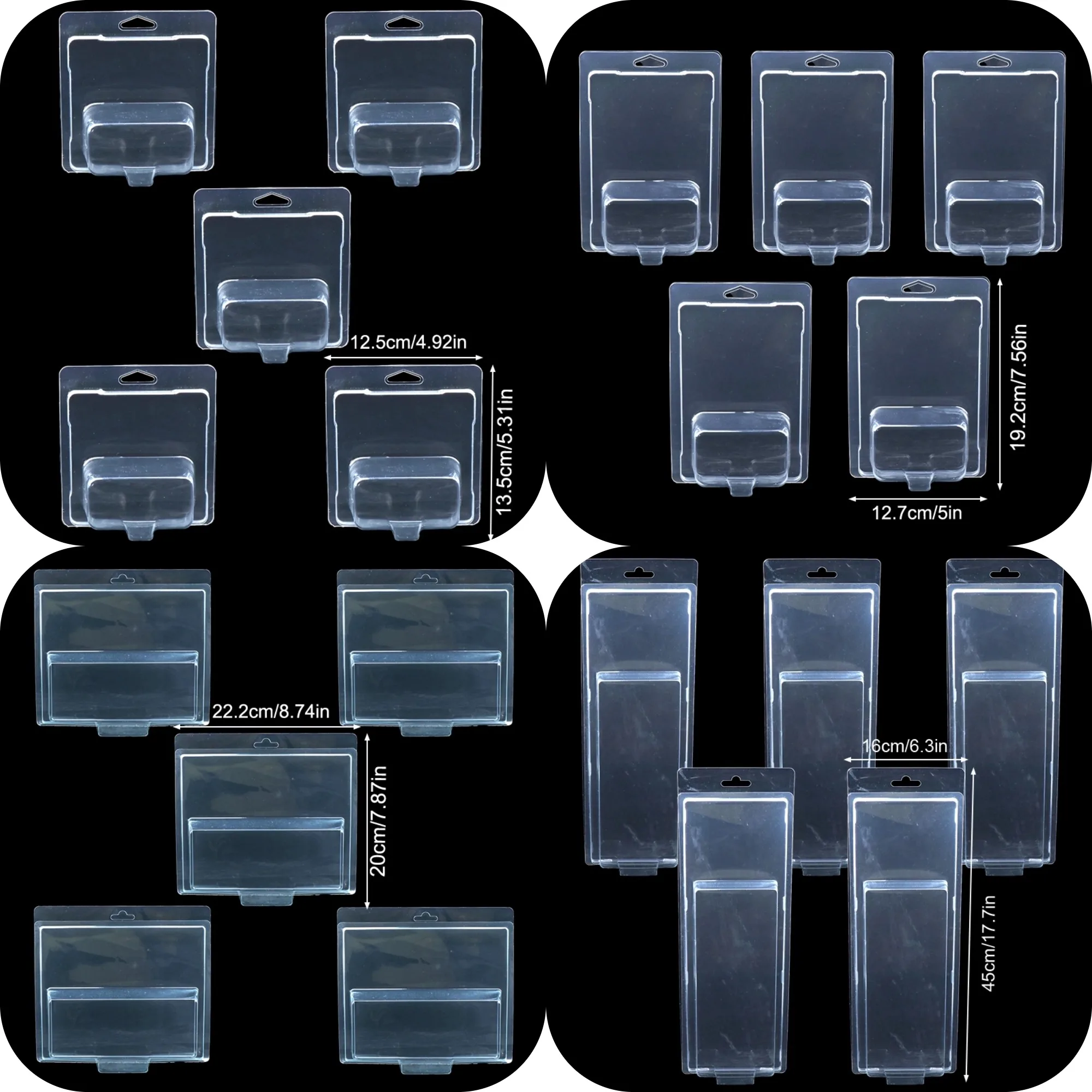 

5Pcs PVC Toy Car Packaging Box Transparent Protective Shell Display Case Car Protective Case Model Cardboard Collection Boy Gift