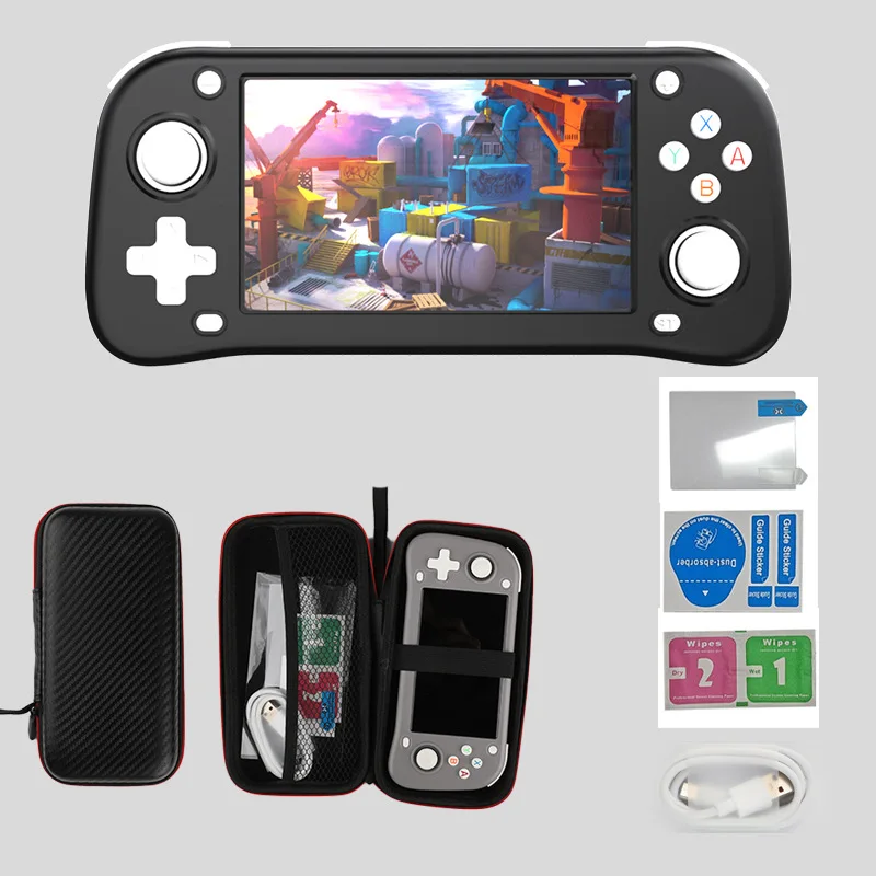 4.3 inch large screen handheld game console XF43 arcade PS emulator HD high definition output PSP handheld