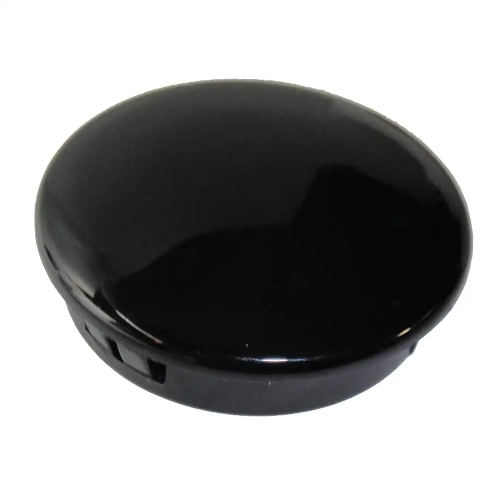 

Marine Black PC Steering Wheel Center Cap Dimensional Stability Gloss Finish for Boat Pontoon