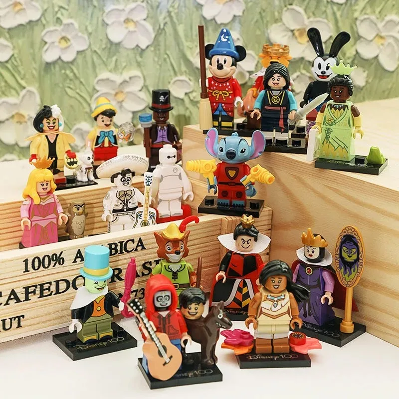 Hot Toys2024Disney New Compatible with 71038 Series Minifigures Building Blocks Bricks Toy for Adult Kid Birthday Christmas Gift