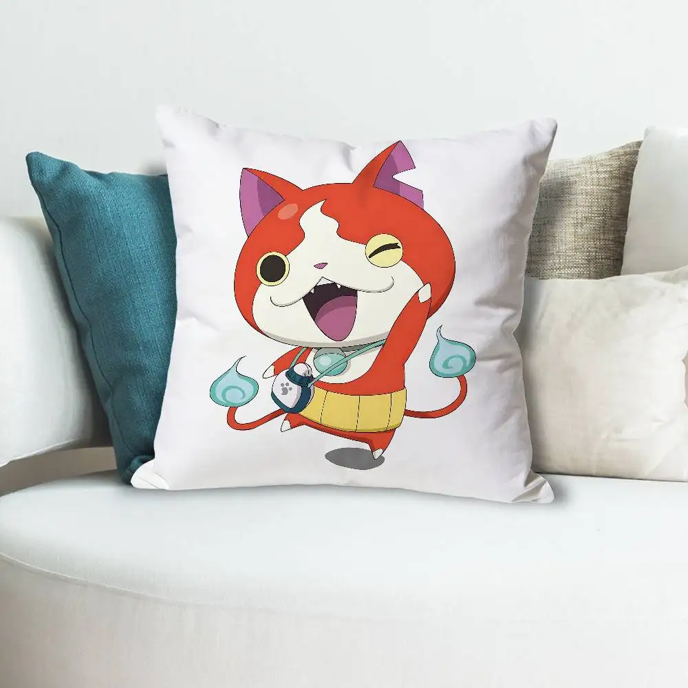 Y-Yokais W-Watchs Various Sizes Square Pillow Case For Car Home Bedchamber Decor Custom Valentine gift