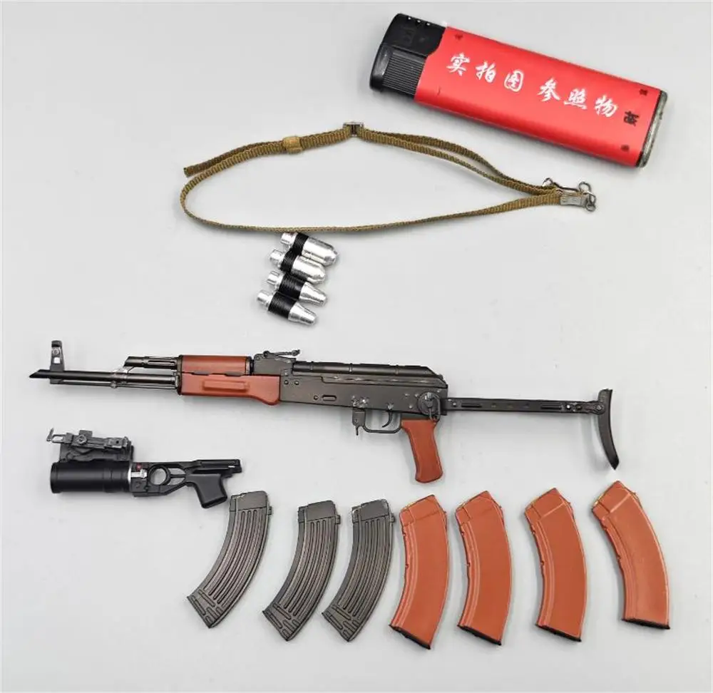 

Масштаб 1/6, современное оружие DAM 78070S AKSM, материал ПВХ, не настоящее, для большинства 12-дюймовых кукольных фигурок.