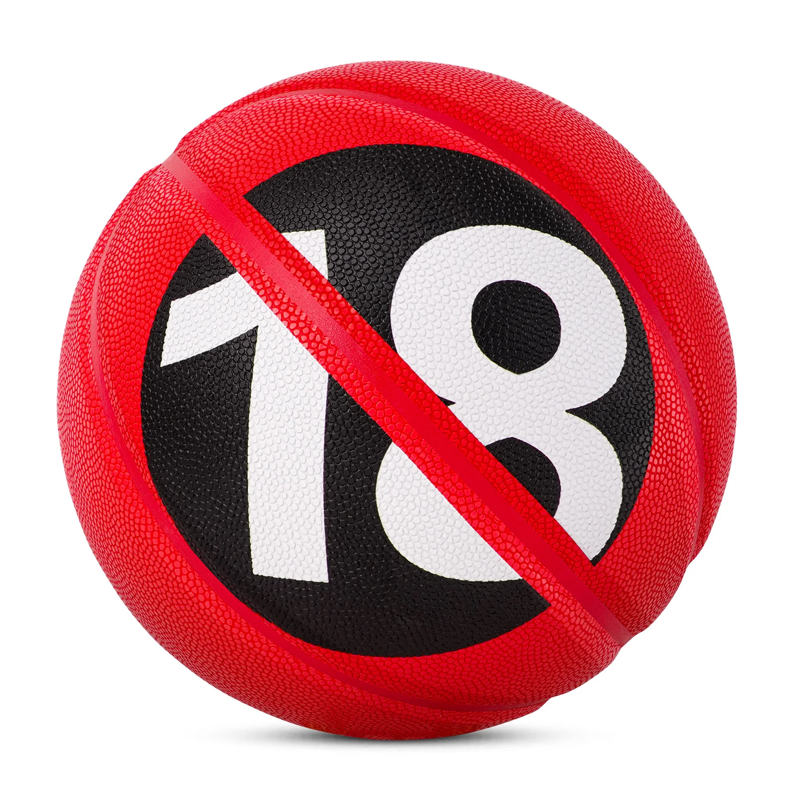 

Kuangmi PROHIBIT 18 Streetball, Official Size 7 (29.5"), Training & Games & Competition Basketball,KMBB389