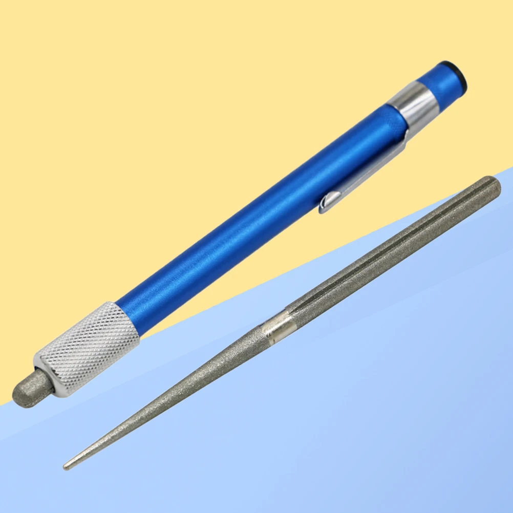 

Multifunctional Pen Sharpener Portable Pocket Tool for Ceramic Gear Fishing Hooks Pen Sharpening