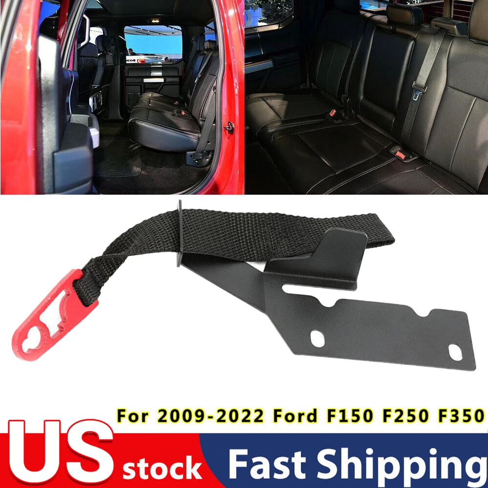 

For Ford F150 F250 F350 Durable Buckle Adjustable Strap Safety Belt Buckle Rear Seat Quick Latch Car Release Belt