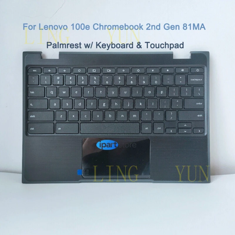 

Z 5CB0T79741 For Lenovo 100e Chromebook 2nd Gen 81MA Palmrest Keyboard Touchpad