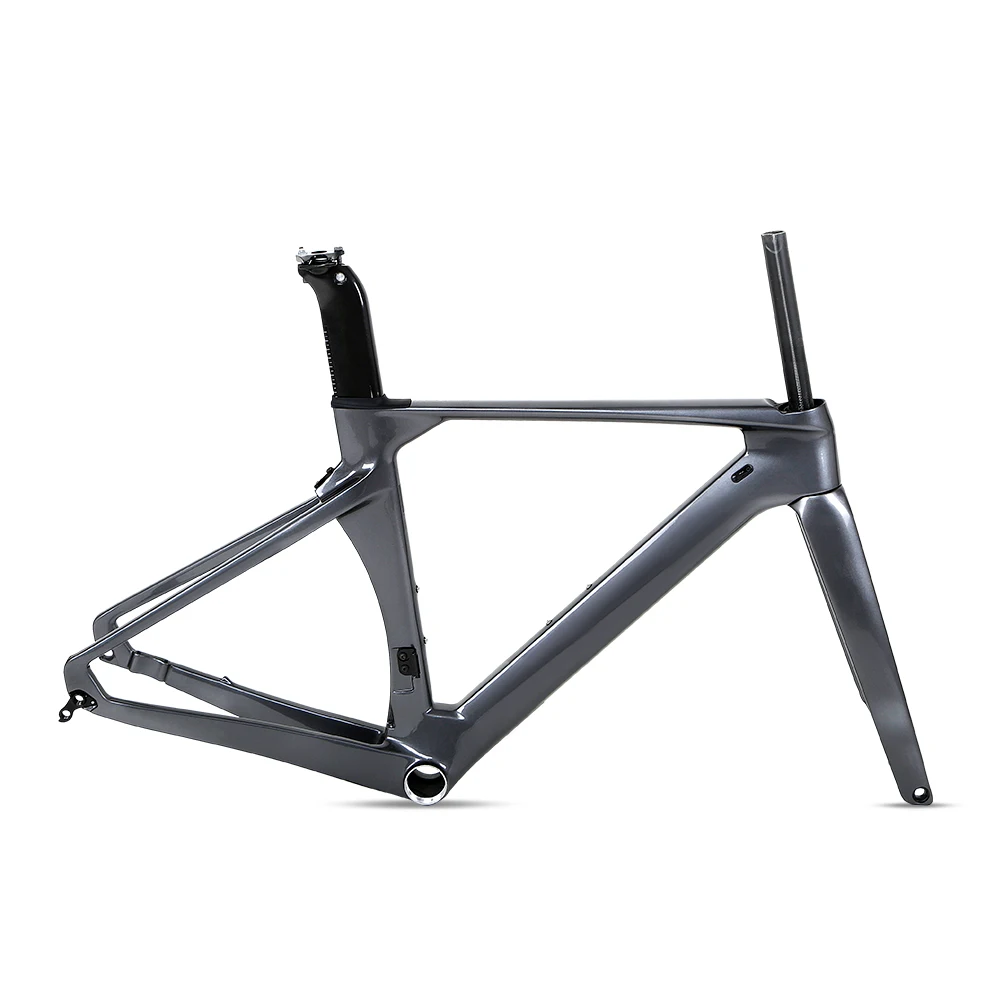 

TWITTER R10 Factory Outlet Unlabeled T800 Carbon Fiber Road Bike Frame 43.5/46/48/50/52/54/56cm Barrel Draw 142*12mm 700*28C