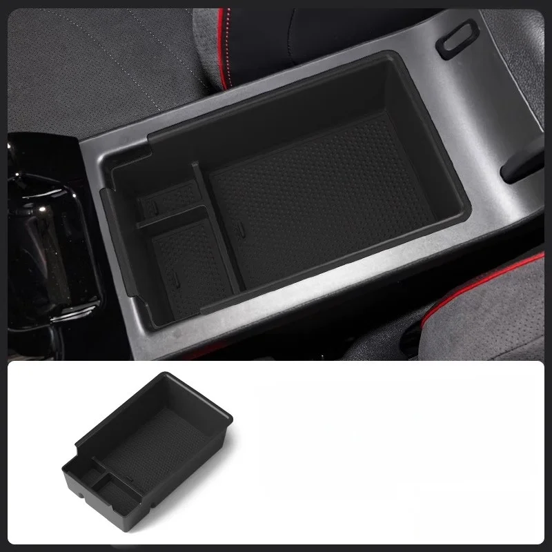 Car Central Control Armrest Box Storage Box For Volkswagen ID3 2025 Car Storage Organizing Accessorie