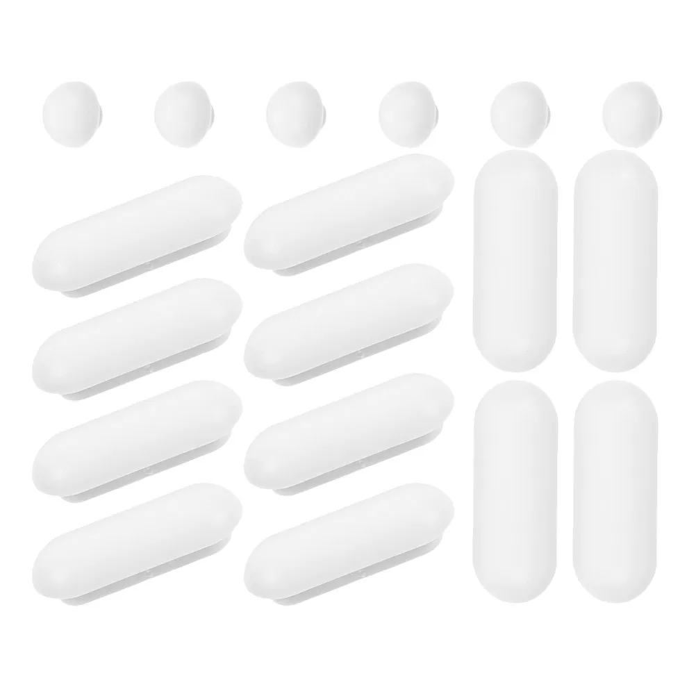 

18Pcs Universal Rubber Toilet Seat Bumpers Non-Slip Buffer Pads Toilet Lid Replacement for Home Hotel Use Universal Bumper Pads