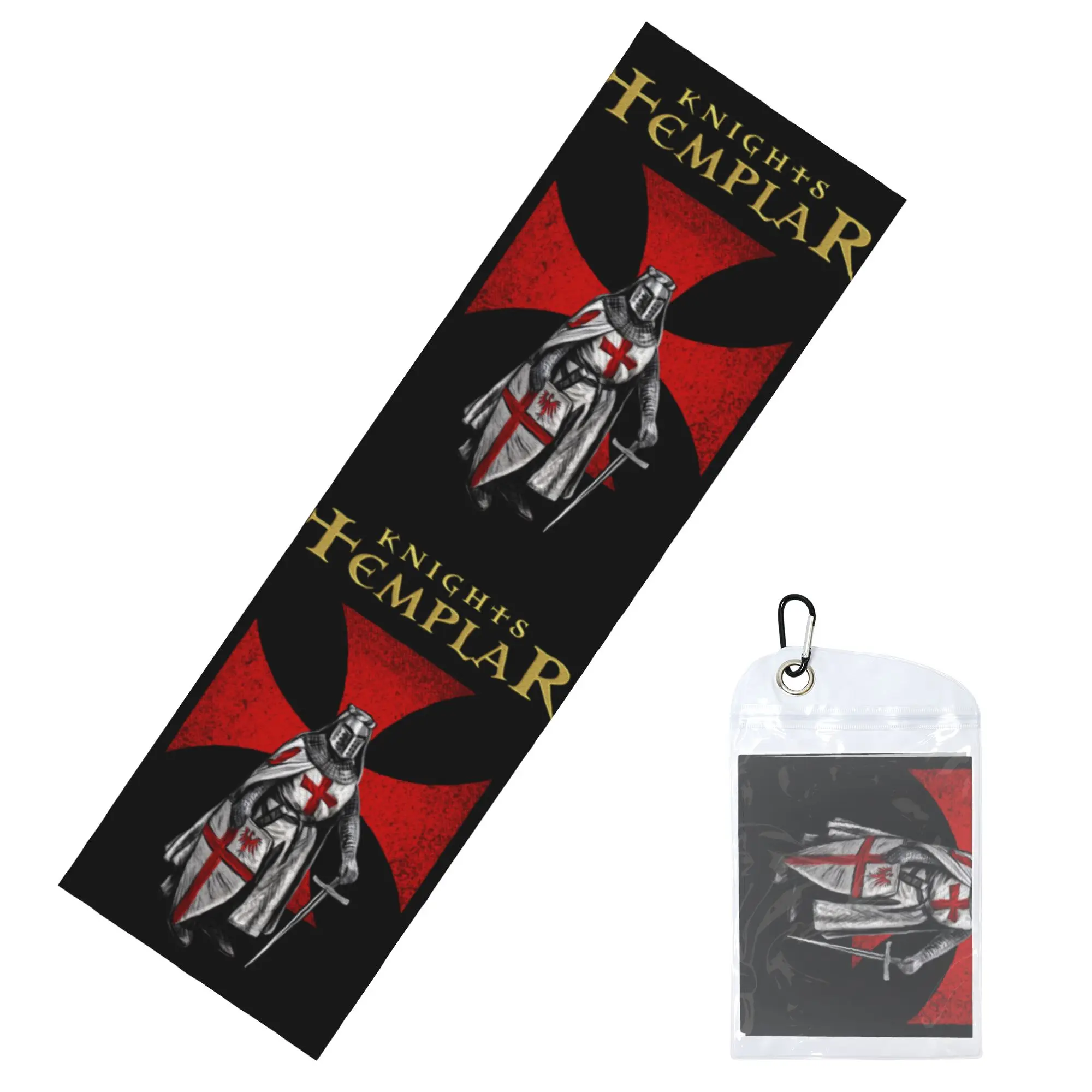 Crusader Knights Templar With Christian Red Cross Towel Quick Drying  Super Soft For Training Towels