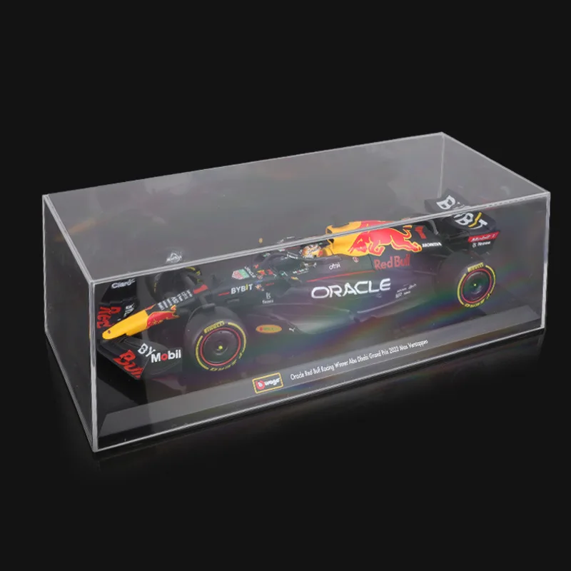 Bburago 1/24 Ferrari F1-75 75th 2022 mobil balap Formula 1 mainan #16 #55 Leclerc Monza koleksi F1 paduan Diecast Model mobil hadiah