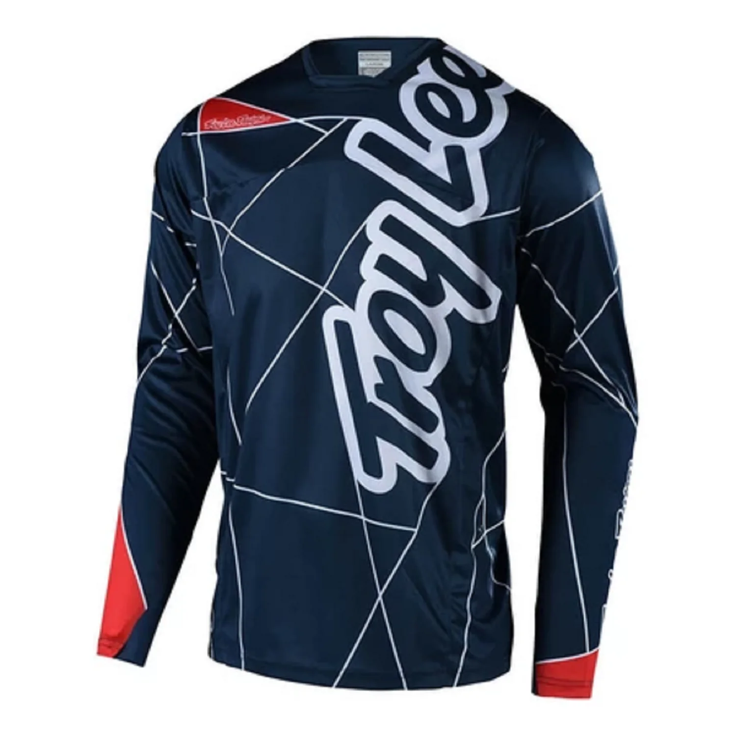 Off Road Motorcycle Jersey Endurance Race Mountain Bike Jersey Riding MTB DH Long Sleeved BMX Motorcycle Jersey # 4