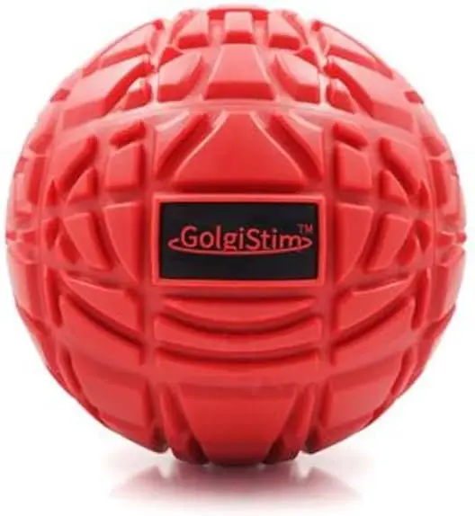 

Large Trigger Point Massage Ball - 3.1 Inch Hard Rubber Therapy Ball for Myofascial Massage - Deep Tissue Massager for Myofascia