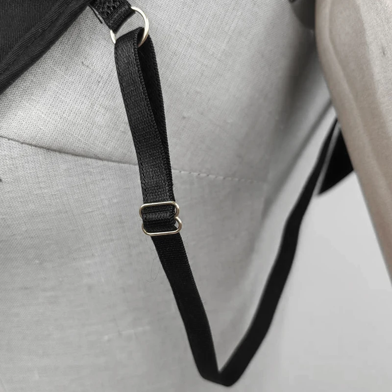 Fake Collar Detachable Collar for Women Girls Shirts Dickey Half False Blouse Dickey Tops Solid Color False Collar White/Black