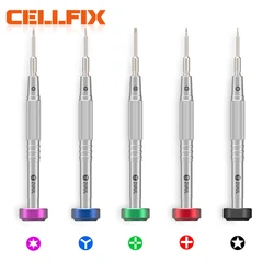 2uul Combat Type Precision Screwdriver Hard and durable for IPHONE IPAD Clocks Watches Repair Tools Integrated Forming