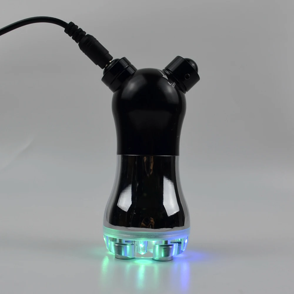 المحمولة بوتون العلاج بالضوء شد الوجه لا إبرة مايكرو الحالي العناية بالبشرة جهاز تدليك الجسم