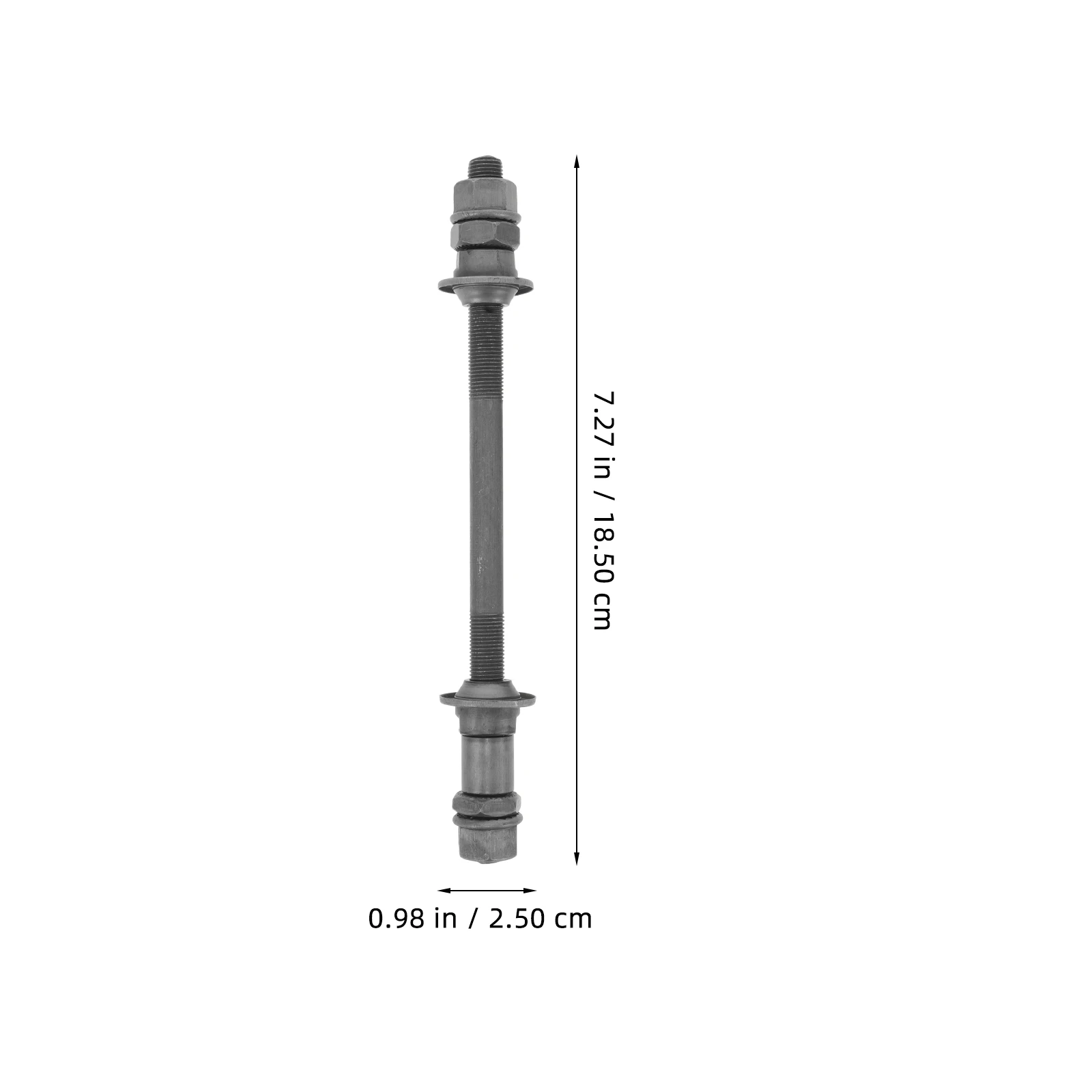 1 Sets Bicycle Front Hub Axle Hollow Hub Shaft Front And Rear Axle Kits Bicycle Rear Wheel Axle Bike Repair Tool Accessories