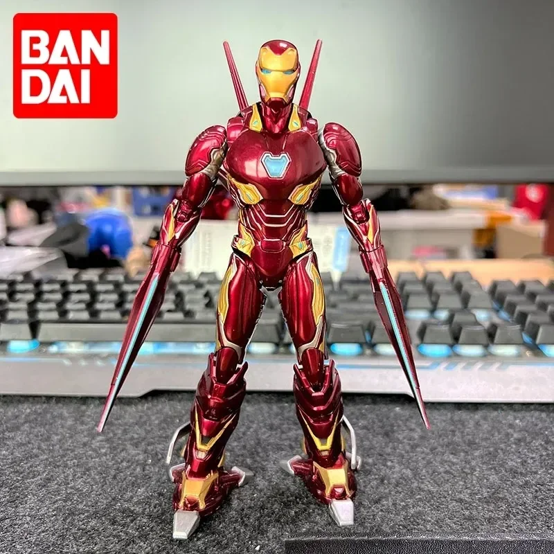 

Genuine Bandai Shf First Edition Avengers Alliance 4 Iron Man Mk50 Nano Weapon Set1 Action Figure Collection Model