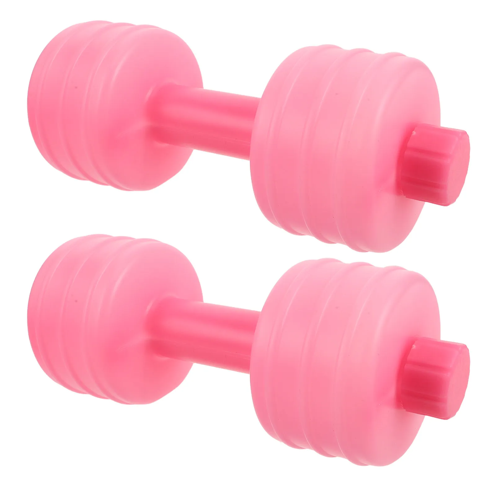 2Pcs Dumbbells Plastic Water Bottles Portable Adjustable Weight Fitness Equipment for Home Office Shaping Arm Waist