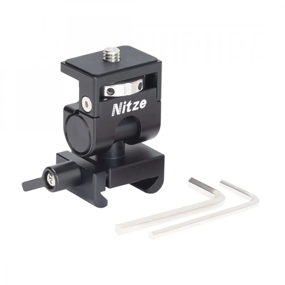 NITZE ELF SERIES MONITOR HOLDER (NATO CLAMP TO 1/4