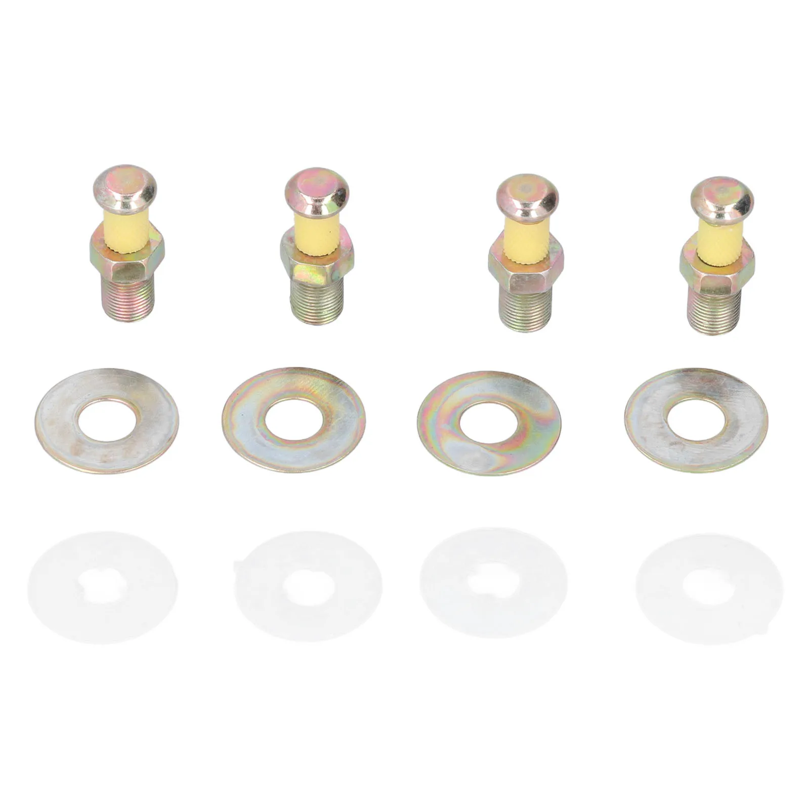 4 Stück Türschlossschrauben 357837034 Splinte ABS Metall Ersatz für CORRADO 1989-1995 Türschlossschrauben Ersatz für MK2 neu