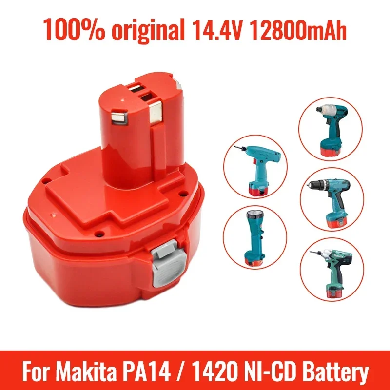 Powtree cacciavite sostituzione batteria Ni-Cd per Makita 9.6V 12V 14.4V 18V Cordless PA09 PA12 PA14 PA18 trapano strumenti batterie