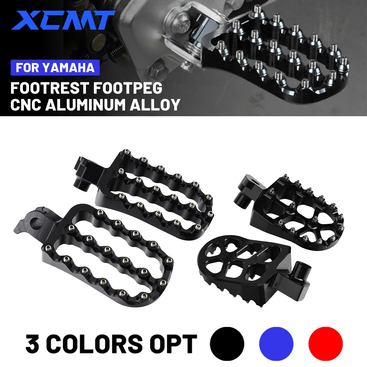 Foot pegs Foot Rests Pedals For YAMAHA TENERE 700 XTZ 700 TENERE700 XTZ700 T700 2019 2020 2021 2022 2023 2024 Footpegs Footrests