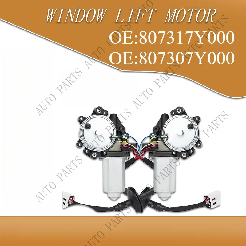 A+ 2X Window Motors For 2004-2008 Nissan Maxima Front Left & Right with Anti-Pinch
