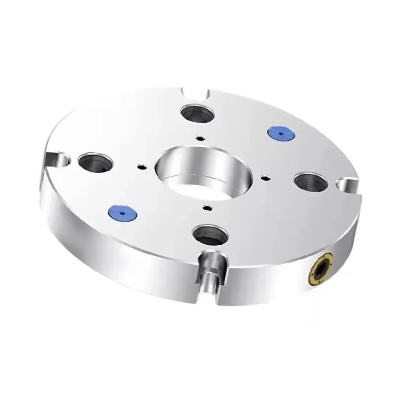 ZPP TO96-200 Round Robust Zero Point CNC Base Plate for 5 Axis Vices Workholding Clamping CNC Machining
