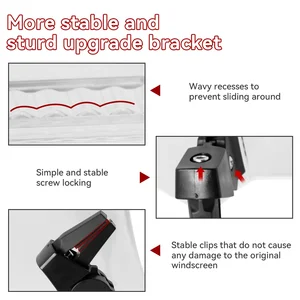 Mở rộng kính chắn gió xe máy, cánh lướt gió có thể điều chỉnh, độ lệch, phù hợp với Honda NC750S, NC700S, CTX700, NSS750, Integral750, NC750X, NC700X 8 Visor bán hàng chính NC750X - 3