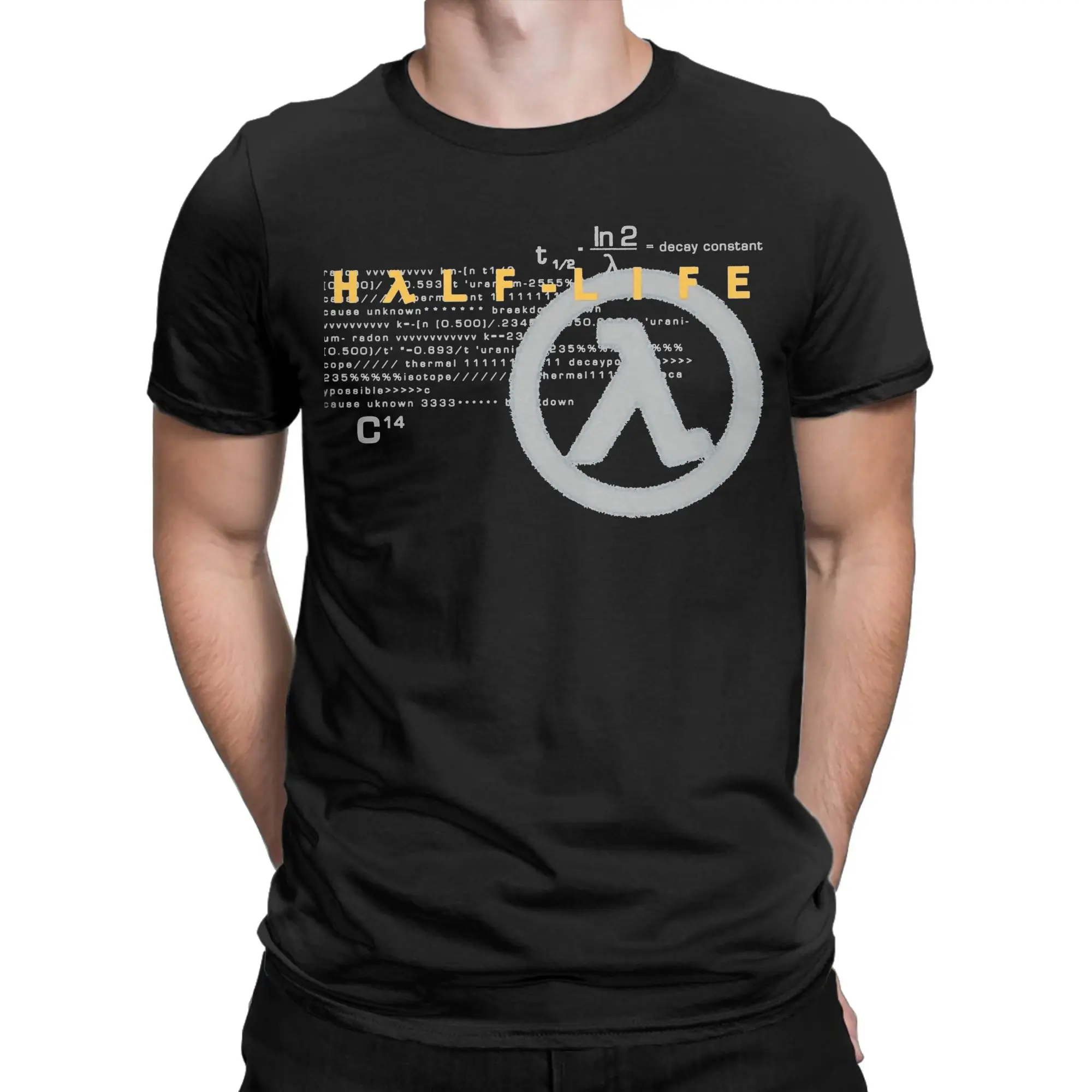 Image of Half Life 1998 T-Shirt für Männer und Frauen, Hipster-T-Shirt aus 100 % Baumwolle, Rundhalsausschnitt, kurze Ärmel, T-Shirts in Übergröße