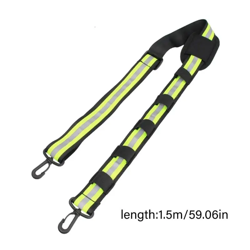 Y1UB – bandoulière réglable réfléchissante pour Radio bidirectionnelle, mains sécurisées, moins transport