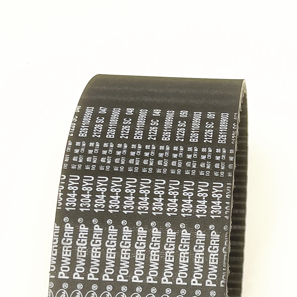 PowerGrip 1304-8YU Arc Tooth Zahnriemen für 3D-Drucker, Graviermaschine, CNC-Drehmaschine, Roboter-Spindelantrieb, Generator-Antriebsriemen – Detail 5