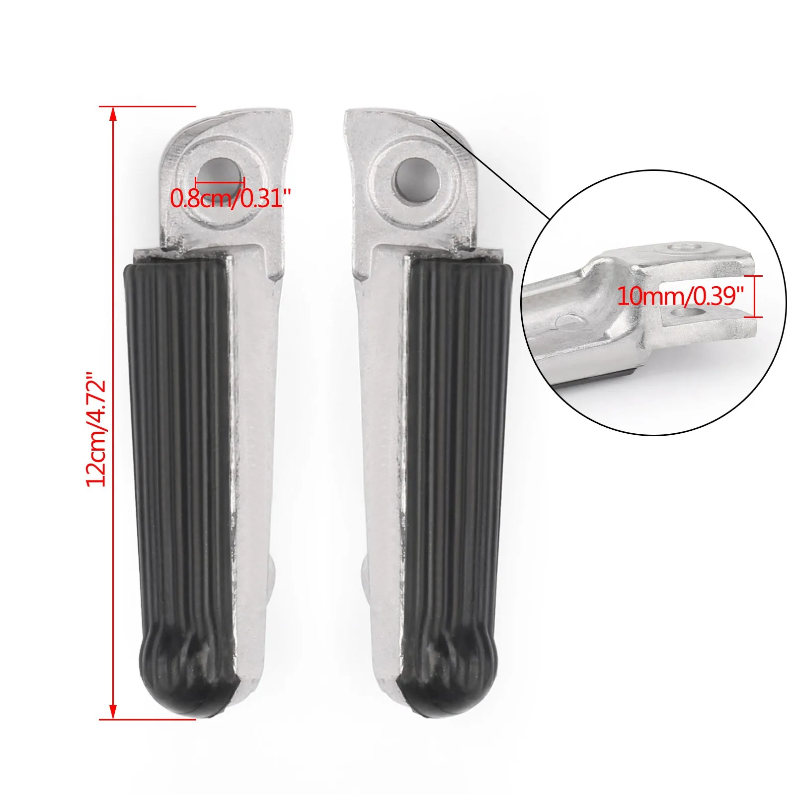 

Footrest Foot Pegs Front For Honda CBR 250 400 VFR400 CBR900RR CBR929 CBR954