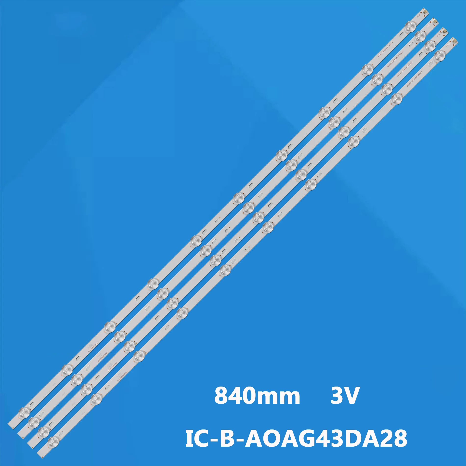 LED strip For 43