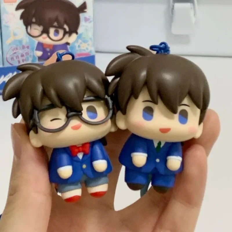 Подлинный детектив Конан, подвесной милый детективный серии, загадочная коробка, украшение, подарок, игрушка, сумка, подвеска, брелок для ключей «Детектив Конан», подарок