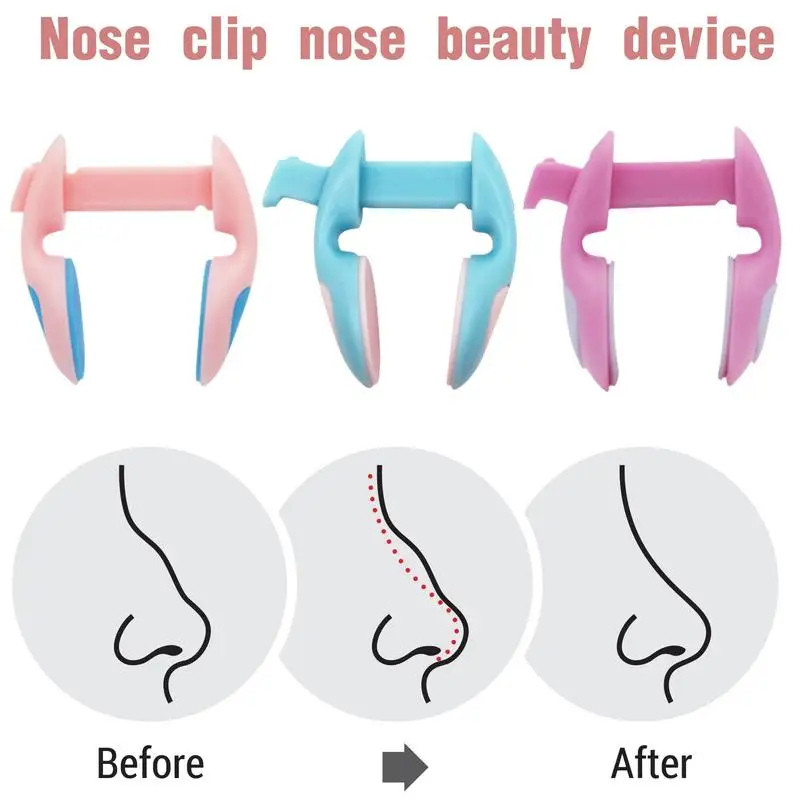 Nose Shaping Clip Nose Clip Nose Bridge Straightener Scientific Bracket Design Magic Nose Thinner Reshape Nose Soft And