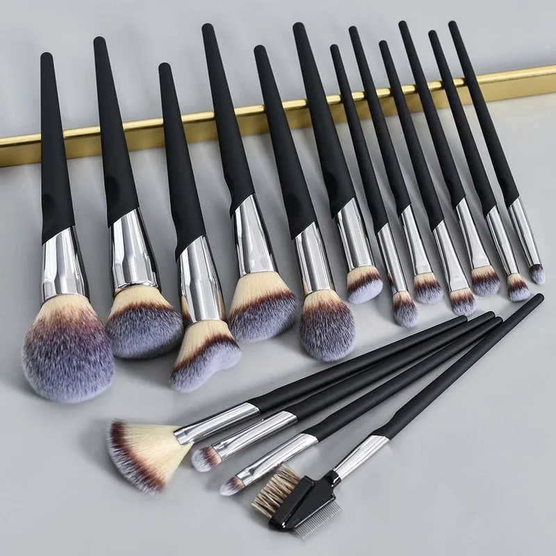 16 makeup brush set Thumb Makeup brush Complete makeup tools Blush brush Eyeshadow brush